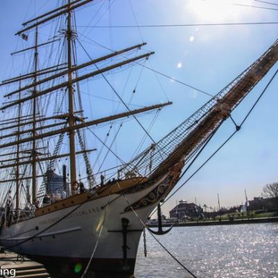 Schulschiff Deutschland In Bremerhaven