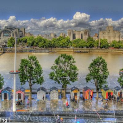 Themse An Der Blackfriars Bridge